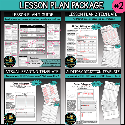 Orton Gillingham Lesson Plan Complete Guide www