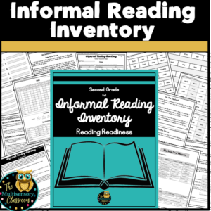 Second Grade Informal Reading Inventory